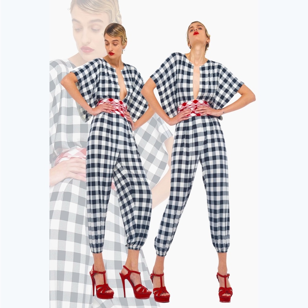Norma Kamali Rectangular Jumpsuit. Size XS. Lightly used.